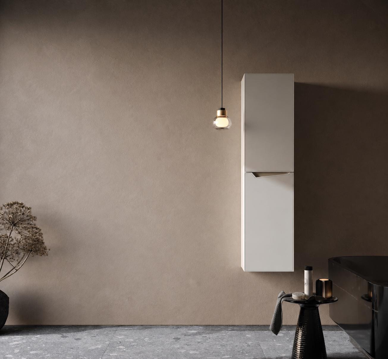 Braga 100 cm White Bathroom Cabinet Set or Single Options - Ready to Install, Pre-Assembled, Wall Mounted