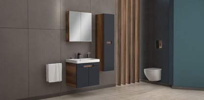 Trend Baroq / Antracite 60 cm Bathroom Cabinet Set