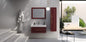 Napoli Matt Cherry 85 cm Bathroom Cabinet Set
