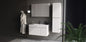 Defne Matt White 100 cm Bathroom Cabinet Set