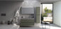 Lucca Matt Cement Grey 120 cm Bathroom Cabinet Set