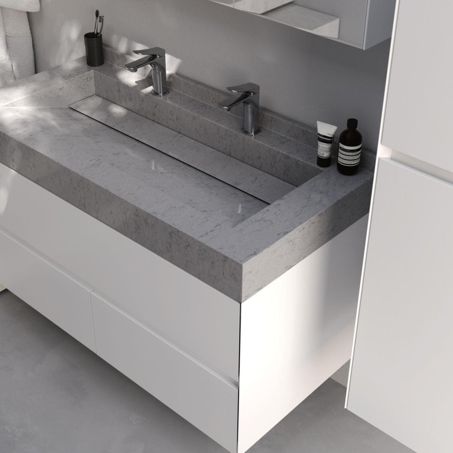 Lucca Bathroom Cabinet Set