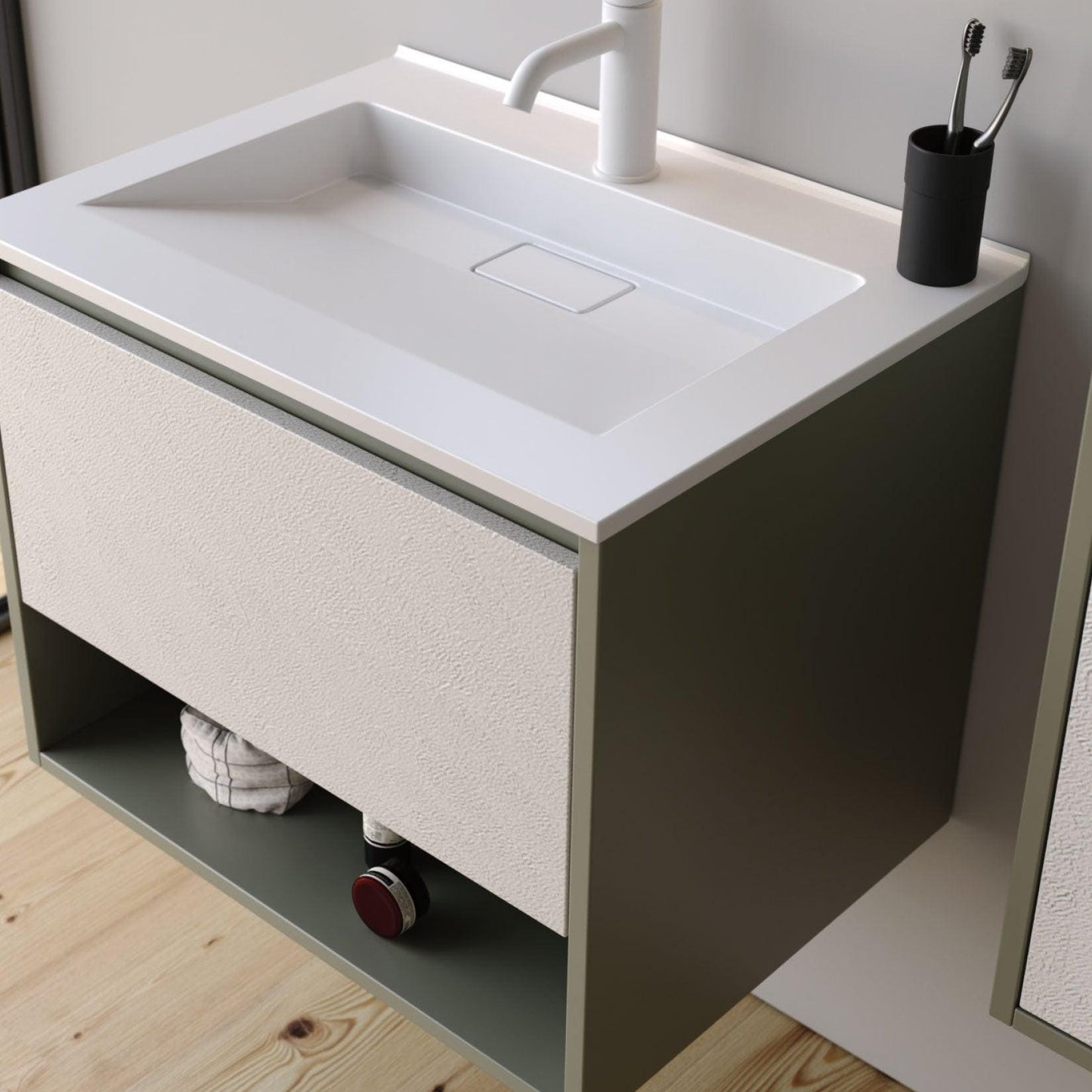 Duru Bathroom Cabinet Set