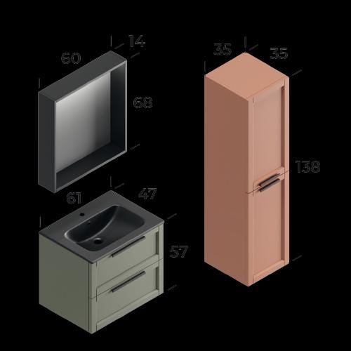 Laguna Bathroom Cabinet