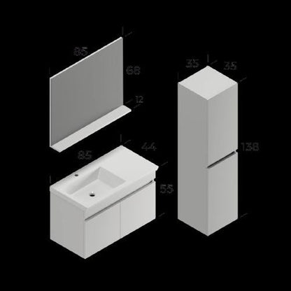 Lidya Bathroom Cabinet Set